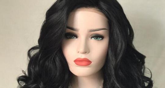 Magical Synthetic Lace Front Wig - Trendy Wigs with Heat-Friendly Fiber