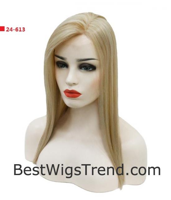 Claire 5.5'' x 5.5'' Virgin Remy Human Hair Topper for Top & Crown Coverage - 14