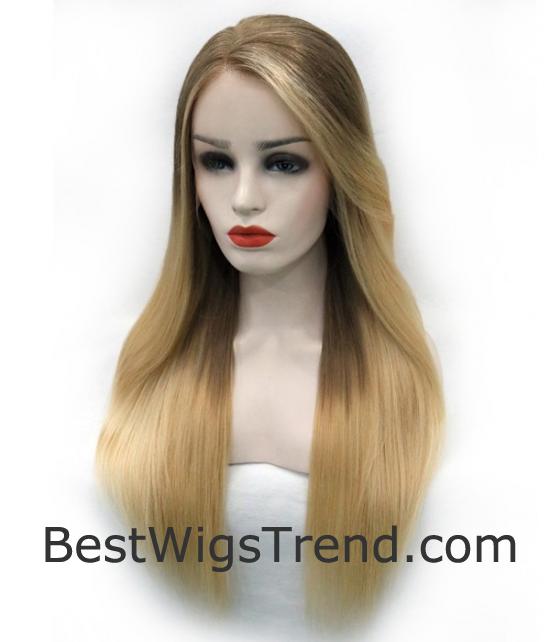 Power Remy Human Hair Lace Wig | Glueless Full Lace Wigs, Silk Straight - 6