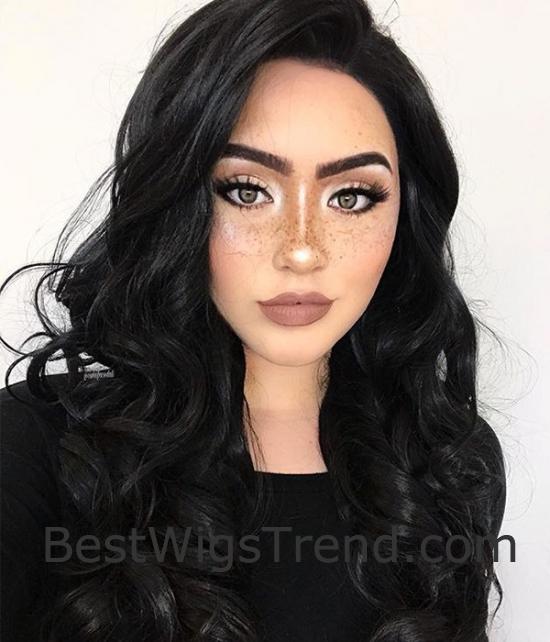 Magical Synthetic Lace Front Wig - Trendy Wigs with Heat-Friendly Fiber - 3