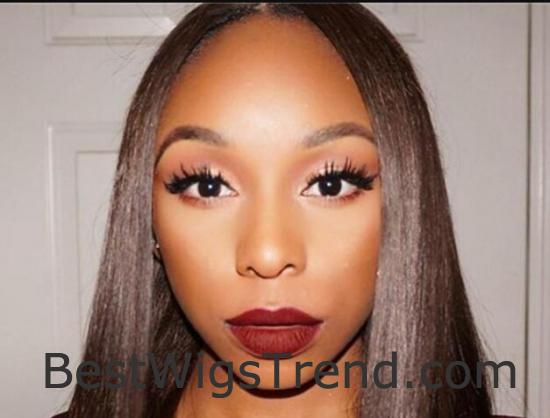 Carli Superior Remy Human Hair Lace Wig | Natural Straight Glueless Full Lace Wig